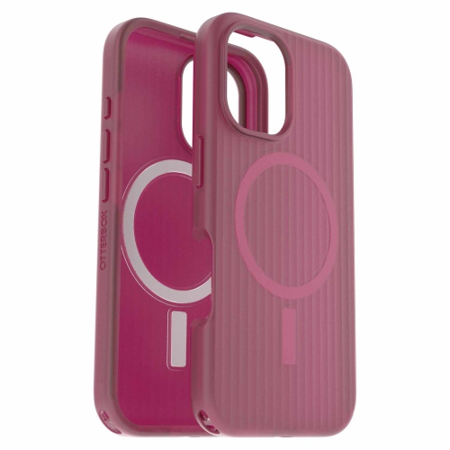 OtterBox Symmetry Soft Touch Case for iPhone 16 - Durable Pink Hard Shell with MagSafe Compatibility