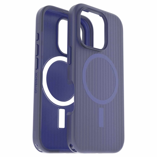OtterBox Symmetry Soft Touch Case for iPhone 16 Pro - Durable Blue Hard Shell Protection with MagSafe