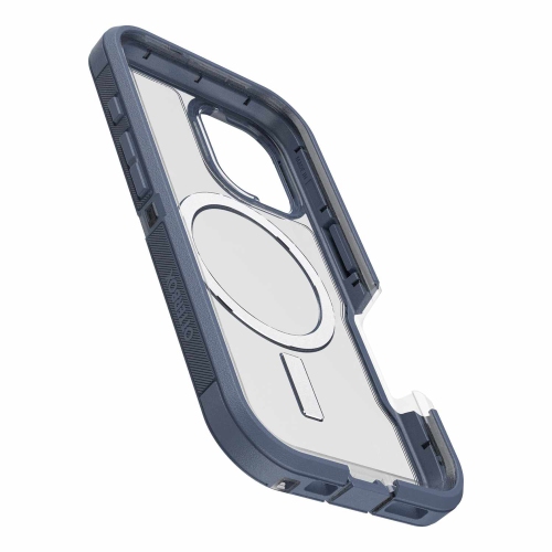 OtterBox Defender XT Clear Pro Case for iPhone 16 - Rugged Blue Protection with MagSafe