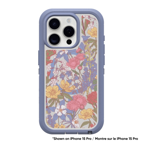 OTTERBOX  Defender Xt Clear Pro Case for Iphone 16 Pro - Rugged Protection With Magsafe In Purple