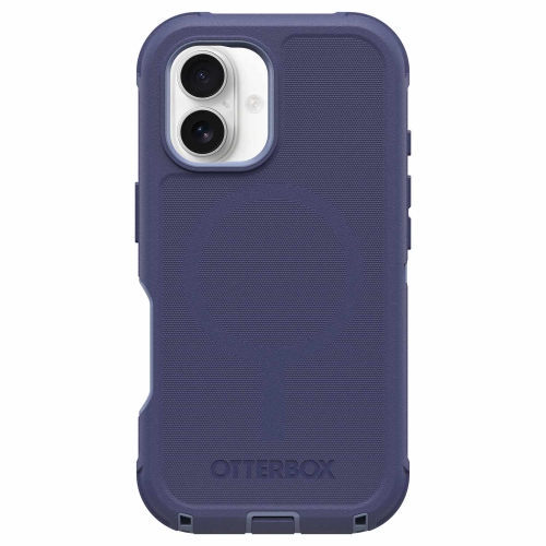 OtterBox Defender Pro Case for iPhone 16 - Rugged Purple Hard Shell with MagSafe