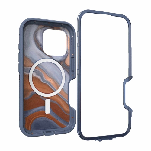 Étui Defender XT Clear Pro d'OtterBox pour iPhone 16 Pro - Protection rigide bleue haut de gamme