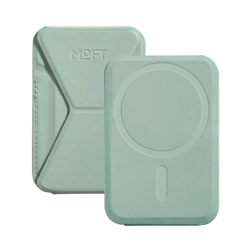 MOFT Snap-On Phone Stand + Wallet MagSafe - Seafoam