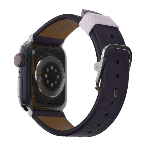 OTTERBOX  Stylish Cactus Leather Watch Band for 38Mm, 40Mm, 41MM Watches - Eco-Friendly Design In Purple