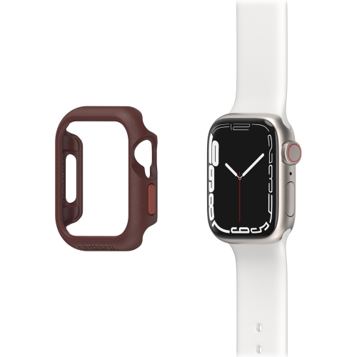 OtterBox Red Watch Bumper Case for Apple Watch Series 7, 8, 9 - 41mm Hard Shell Protection