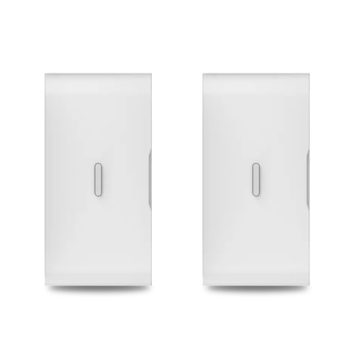 OSI Gen 2 Alarm Vibration Sensor Accessory 2 Pack - Accessory for OSI Alarm System Gen 2, Vibration Detection, Concealed Emergency SOS Button,