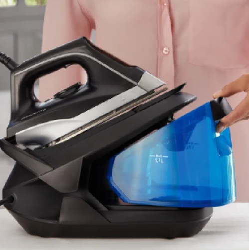 Rowenta Compact Steam Station Pro Iron with High Steam Pressure