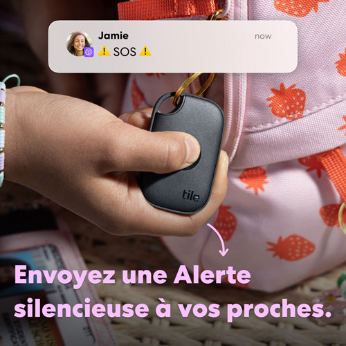 Dispositif de repérage d'article Bluetooth Pro de Tile - Noir