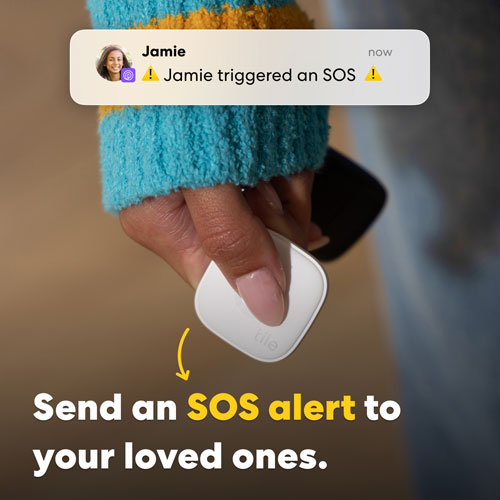 Dispositif de repérage d'article Bluetooth Mate de Tile - Blanc