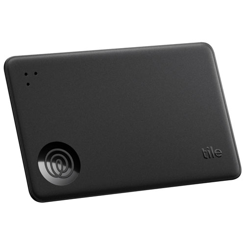 Dispositif de repérage d'article Bluetooth Slim de Tile - Noir