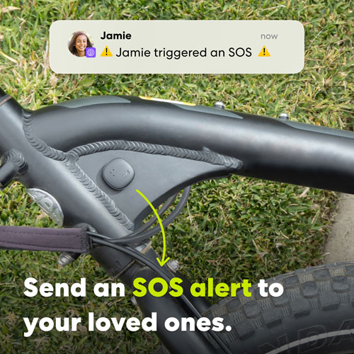 Dispositif de repérage d'article Sticker de Tile - Noir