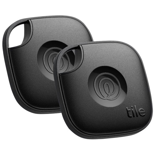 Tile Mate Bluetooth Item Tracker - 2 Pack - Black