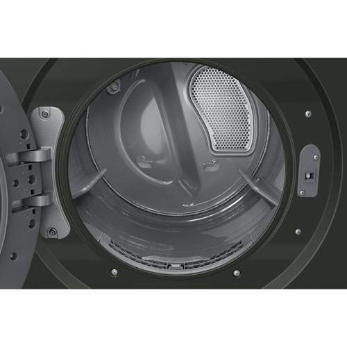 Duo laveuse électrique de 5,3 pi³ et sécheuse de 7,6 pi³ de Samsung (WH46DBH550EFAC) - Vert satiné