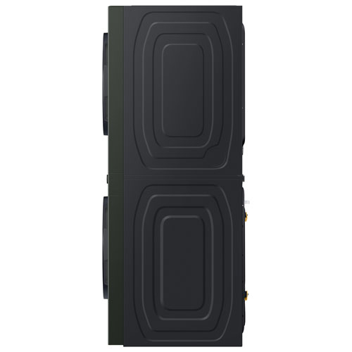 Duo laveuse électrique de 5,3 pi³ et sécheuse de 7,6 pi³ de Samsung (WH46DBH550EFAC) - Vert satiné