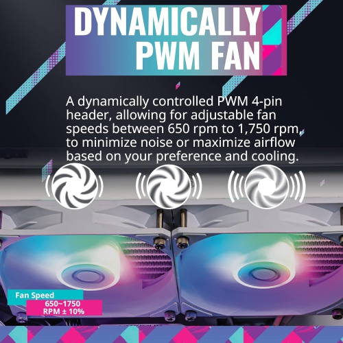 Cooler Master MasterLiquid 360L Core, Gen S Dual Chamber Pump, ARGB 360mm AIO Liquid CPU Cooler