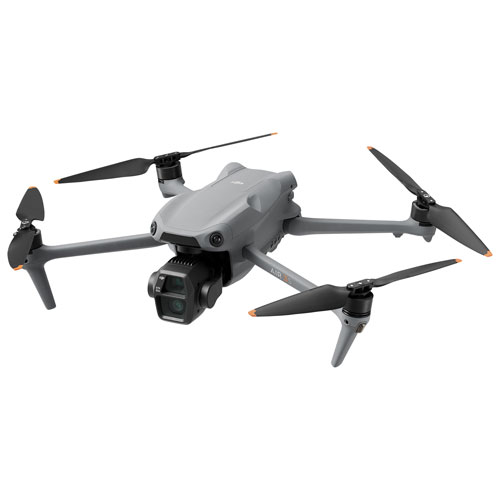 Drone quadricoptère Air 3S avec caméra et manette de DJI - Gris