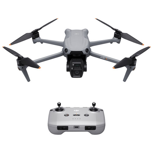 Ensemble Fly More avec drone quadricoptère Air 3S, caméra et manette de DJI