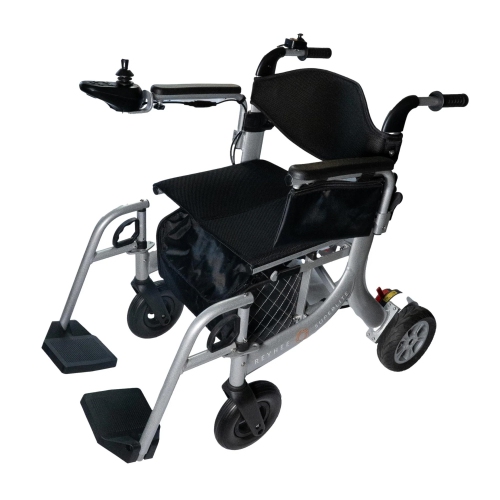 REYHEE  Superlite Xw-Ly002 3-In-1 Electric Foldable Wheelchair – Dual 200W Motors, 5.9 Km/h Speed, 20 Km Range, Foldable, 136 Kg Capacity