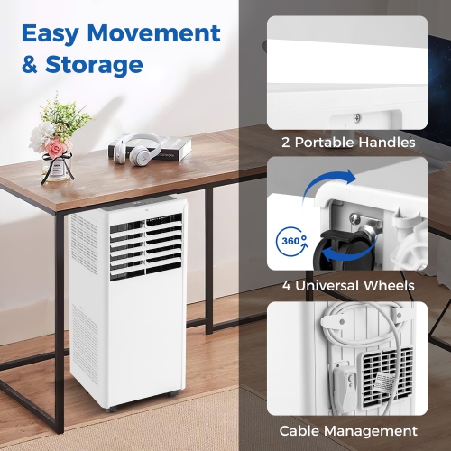 Gymax portable air conditioner air cooler portable ac portable ac unit floor air conditioner