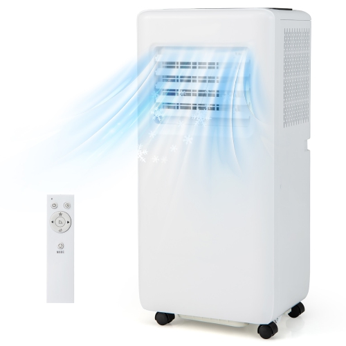 GYMAX  Portable Air Conditioner W/ Remote Control 3-In-1 Portable Ac Unit W/ Fan & Dehumidifier