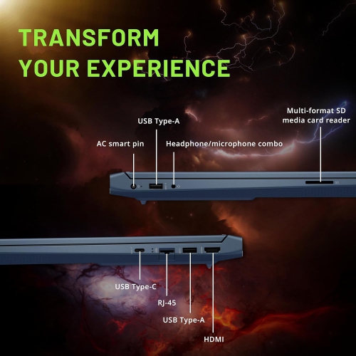 HP Victus 15.6" 144Hz FHD Gaming Laptop, Intel i5-12450H, 512GB PCIe SSD, 16GB RAM, Backlit Keyboard, NVIDIA GeForce RTX 3050, Win 11 Pro, Blue,