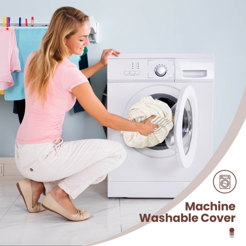 Costway Full Body Zero Gravity Shiatsu Massage Recliner Chair Protective Cover