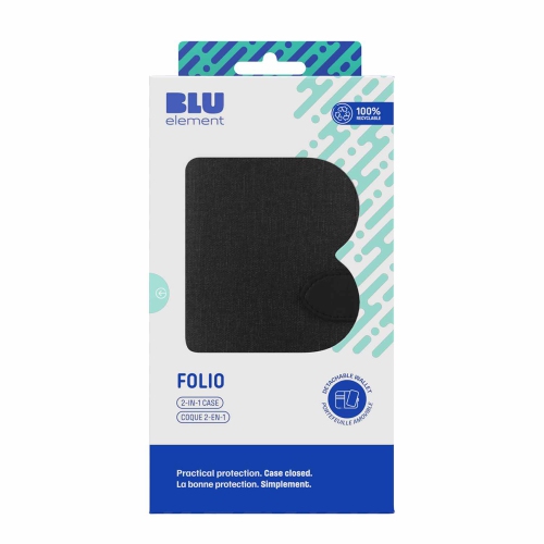Blu Element Folio 2 in 1 Case Pixel 9 Pro XL Black