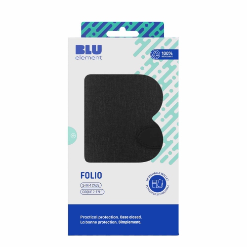 Blu Element Folio 2 in 1 Case Pixel 9/9 Pro Black