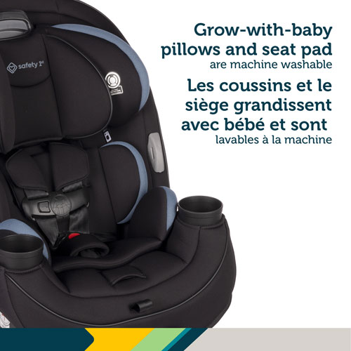 Siège d'auto 3-en-1 convertible Grow and Go de Safety 1st - Noir et bleu Lakesport