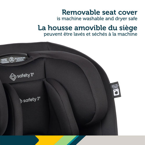 Siège rehausseur tout-en-un EverSlim de Safety 1st - Noir Hexagon Horizon