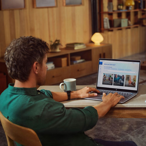 Portable écran tactile 14 po gén. IA OmniBook Ultra de HP - Argent météore