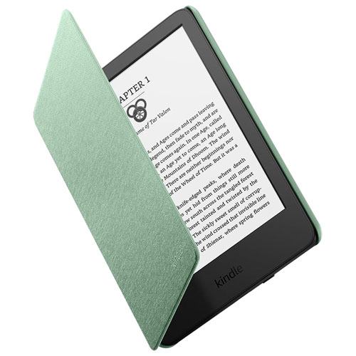 Étui en tissu pour Kindle d'Amazon - Vert