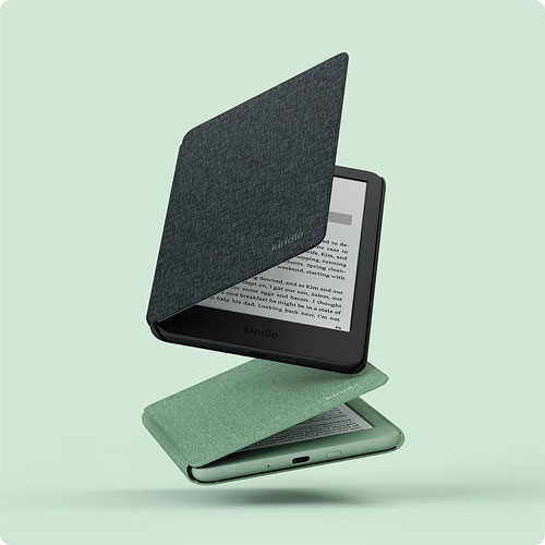 Étui en tissu pour Kindle d'Amazon - Vert