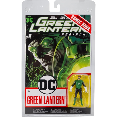 DC Direct - Page Punchers - Green Lantern 3in Figure with Comic Book