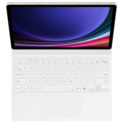 Samsung Keyboard Case for Galaxy Tab S10 FE/S10 Lite/S9/S9FE - White