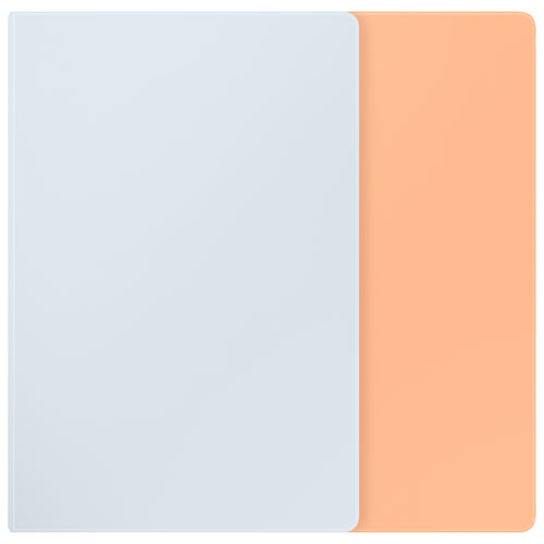 Samsung Smart Folio Case for Galaxy Tab S10+/S9+/S9FE+(Plus) - Orange