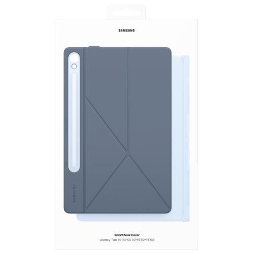 Étui Smart Folio de Samsung pour Galaxy Tab S10 FE/S10 Lite/S9/S9 FE - Bleu