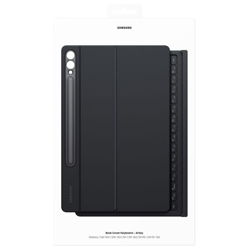 Samsung Keyboard Case for Galaxy Tab S10+/S9+/S9FE+(Plus) - Black - Retail Exclusive Partner