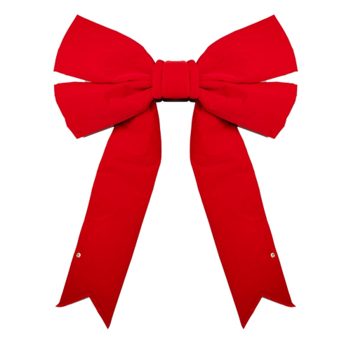 NOVELTY LIGHTS LLC  Novelty Lights 3D Velvet Christmas Bows Holiday Bows Decorations for Wreath Velvet Bows Decor for Christmas Tree Topper, Front