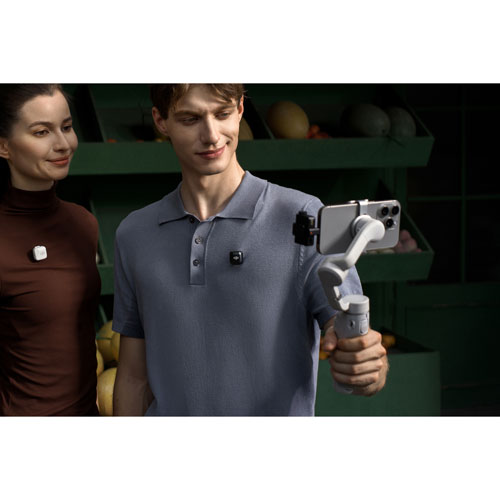 Microphone sans fil Mic Mini de DJI - Noir