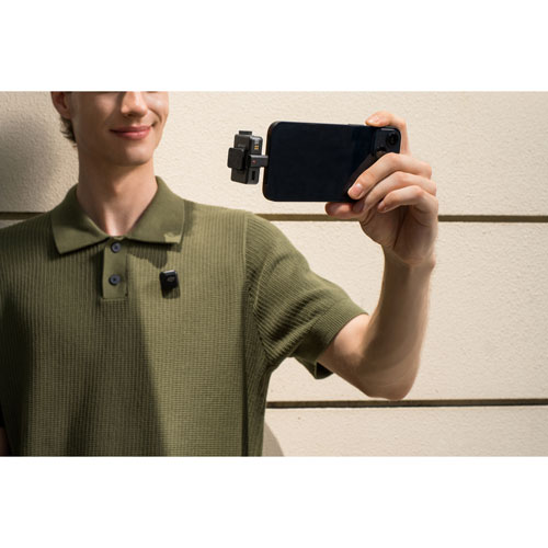 Microphone sans fil Mic Mini de DJI - Noir