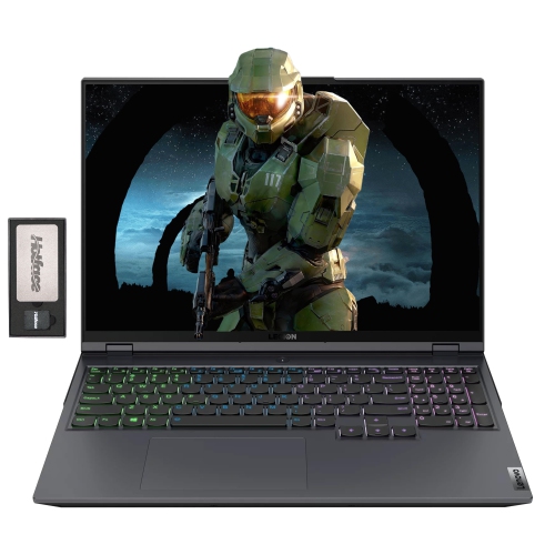 LENOVO  Legion 5 Pro 16" Qhd 165Hz Gaming Laptop, Amd Ryzen 7 5800H, 2Tb PCie SSD, 64GB Ram, Nvidia Geforce Rtx 3070, Backlit Keyboard, Gray, Win 11