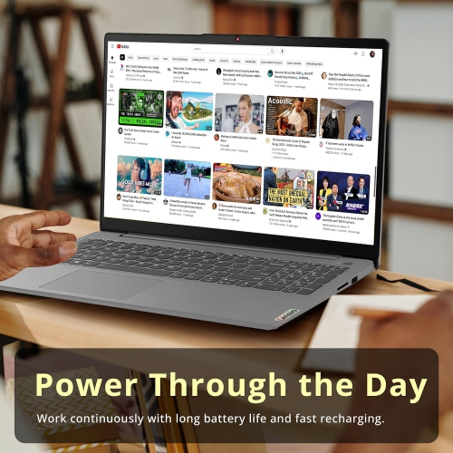 Lenovo Ideapad 3i 15.6" FHD Touchscreen Laptop, Intel Core i3-1115G4, 1TB PCIe SSD, 40GB RAM, Intel UHD Graphics, Num Pad, Webcam, Wi-Fi 6, Windows