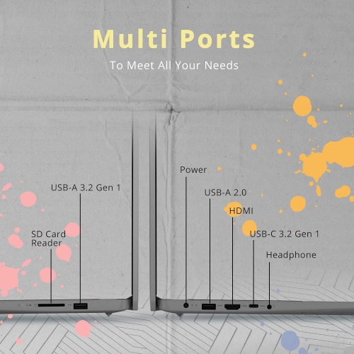 Lenovo Ideapad 3i 15.6" FHD Touchscreen Laptop, Intel Core i3-1115G4, 1TB PCIe SSD, 40GB RAM, Intel UHD Graphics, Num Pad, Webcam, Wi-Fi 6, Windows