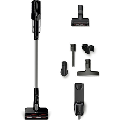 Miele Duoflex HX1 Cat & Dog Cordless Stick Vacuum Cleaner - Obsidian Black/Space Grey - 5 Year Warranty
