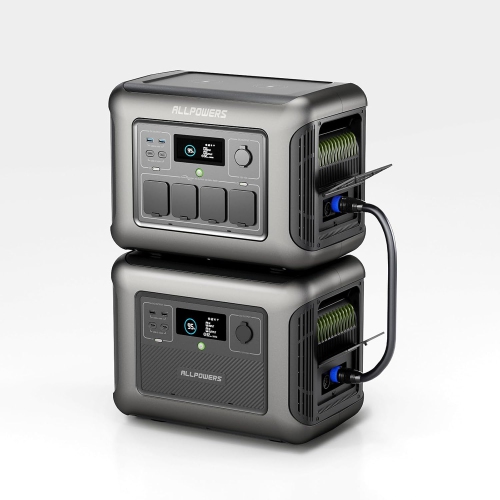 ALLPOWERS R1500 Expandable Portable Power Station with B1000 Extra Battery