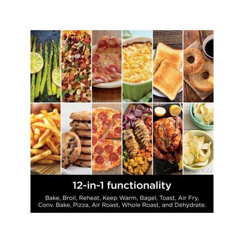 Ninja Double Door 12-in-1 Countertop Electric Convection Oven & Air Fryer with FLEXDOOR
