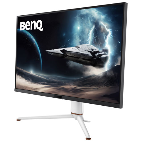 Moniteur ACL IPS UHD 4K gris à gris 1 ms 144 Hz 38 po de BenQ - Noir/Blanc