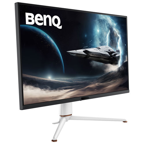 Moniteur ACL IPS UHD 4K gris à gris 1 ms 144 Hz 38 po de BenQ - Noir/Blanc