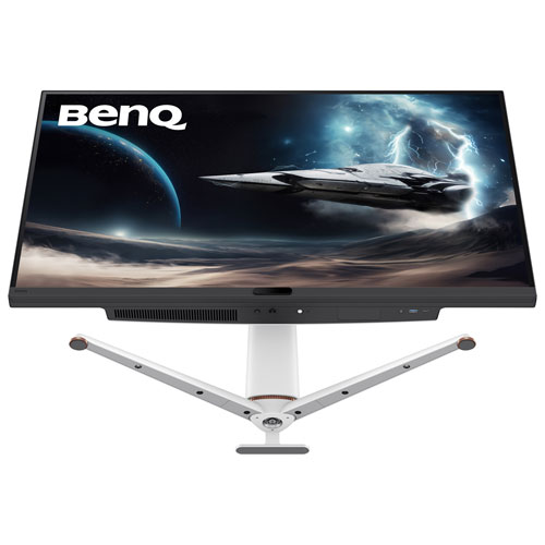 Moniteur ACL IPS UHD 4K gris à gris 1 ms 144 Hz 38 po de BenQ - Noir/Blanc